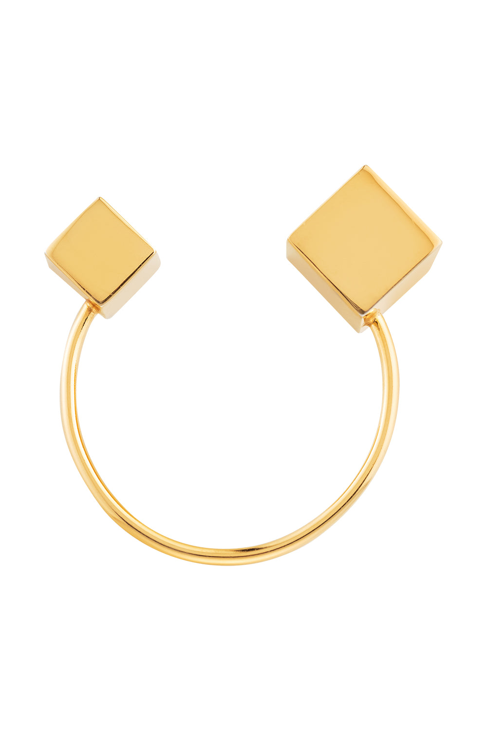 Bracelete Cubo Assimétrico G