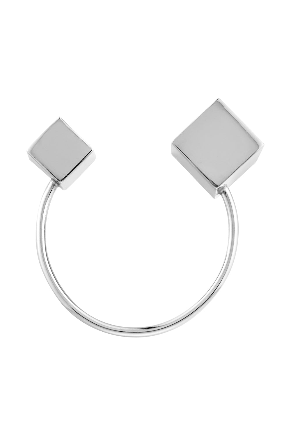 Bracelete Cubo Assimétrico G