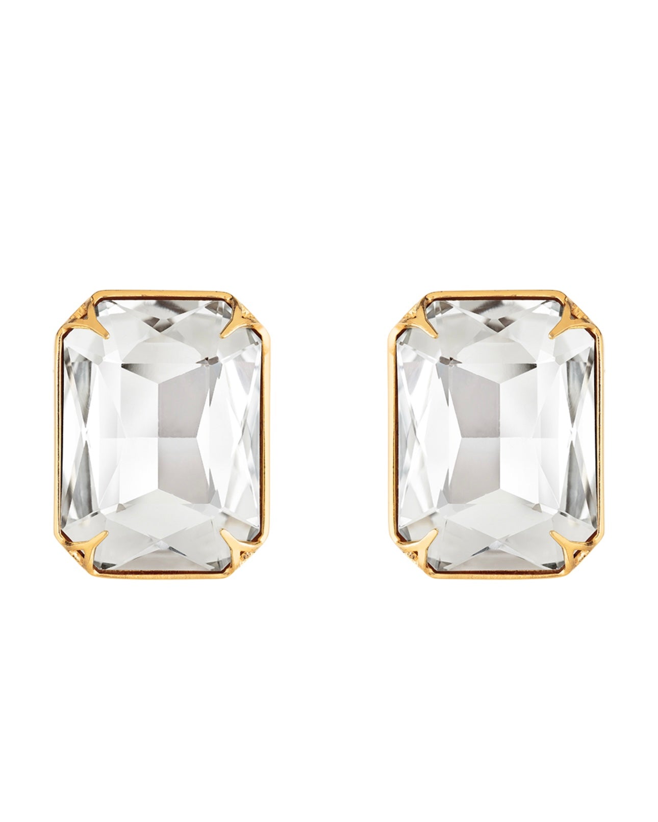 Brinco Maxi Cristais Solitário