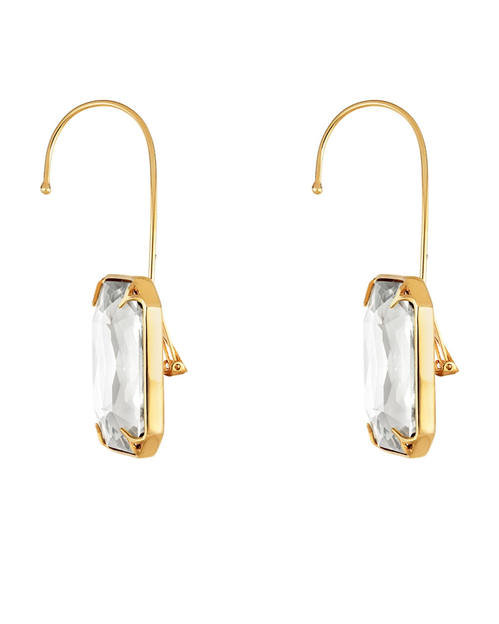 Brinco Maxi Cristais Solitário