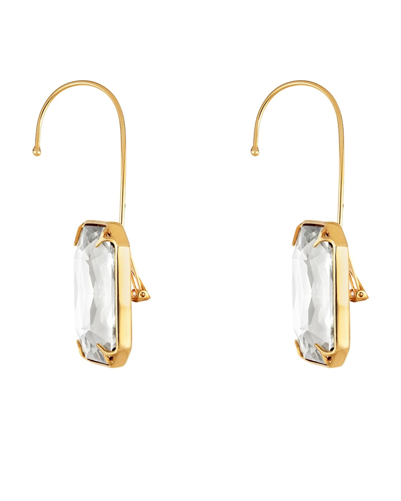 Brinco Maxi Cristais Solitário